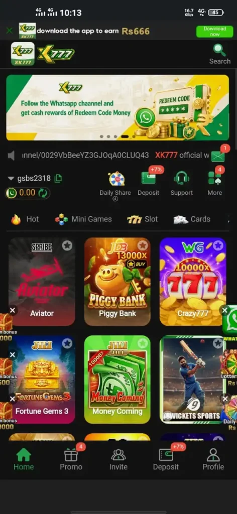 XK777 Game